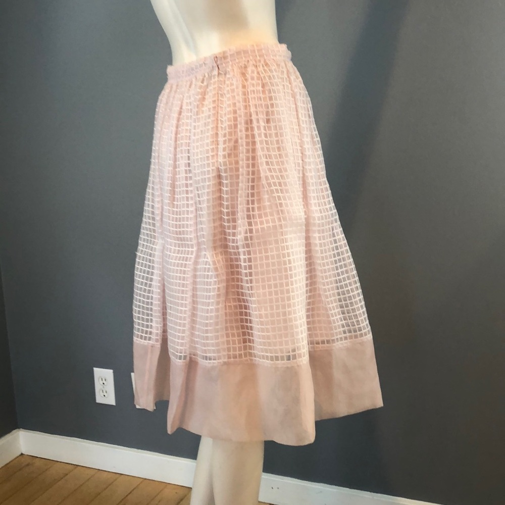 NWT Elizabeth and James Blush Pink Full Skirt SZ 6 - Picture 9 of 14